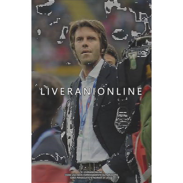 TORINO 18/5/2009 PARTITA DEL CUORE A FAVORE DEI TERREMOTATI D\' ABRUZZO NAZIONALE CANTANTI VS AMICI DI ALEX DEL PIERO NELLA FOTO EMANUELE FILIBERTO FOTO ROMANO/AG ALDO LIVERANI