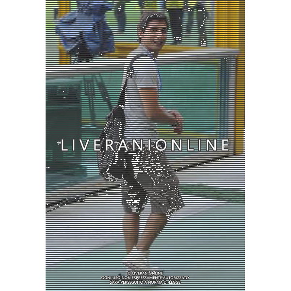 TORINO 18/5/2009 PARTITA DEL CUORE A FAVORE DEI TERREMOTATI D\' ABRUZZO NAZIONALE CANTANTI VS AMICI DI ALEX DEL PIERO NELLA FOTO FERDI BERISHA FOTO ROMANO/AG ALDO LIVERANI