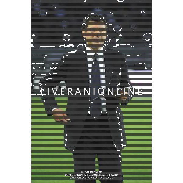 TORINO 18/5/2009 PARTITA DEL CUORE A FAVORE DEI TERREMOTATI D\' ABRUZZO NAZIONALE CANTANTI VS AMICI DI ALEX DEL PIERO NELLA FOTO FABRIZIO FRIZZI FOTO ROMANO/AG ALDO LIVERANI