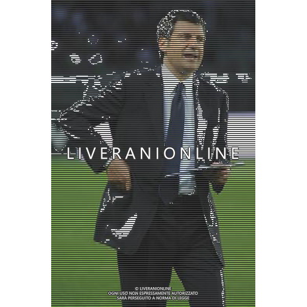 TORINO 18/5/2009 PARTITA DEL CUORE A FAVORE DEI TERREMOTATI D\' ABRUZZO NAZIONALE CANTANTI VS AMICI DI ALEX DEL PIERO NELLA FOTO FABRIZIO FRIZZI FOTO ROMANO/AG ALDO LIVERANI