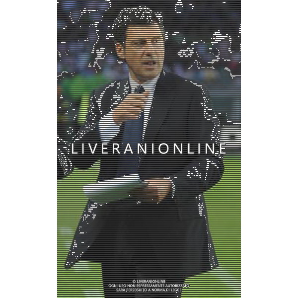TORINO 18/5/2009 PARTITA DEL CUORE A FAVORE DEI TERREMOTATI D\' ABRUZZO NAZIONALE CANTANTI VS AMICI DI ALEX DEL PIERO NELLA FOTO FABRIZIO FRIZZI FOTO ROMANO/AG ALDO LIVERANI