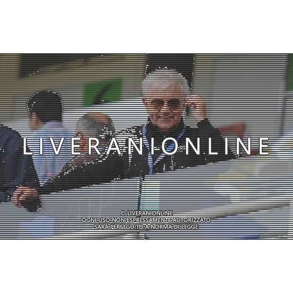 TORINO 18/5/2009 PARTITA DEL CUORE A FAVORE DEI TERREMOTATI D\' ABRUZZO NAZIONALE CANTANTI VS AMICI DI ALEX DEL PIERO NELLA FOTO DON ANTONIO MAZZI FOTO ROMANO/AG ALDO LIVERANI