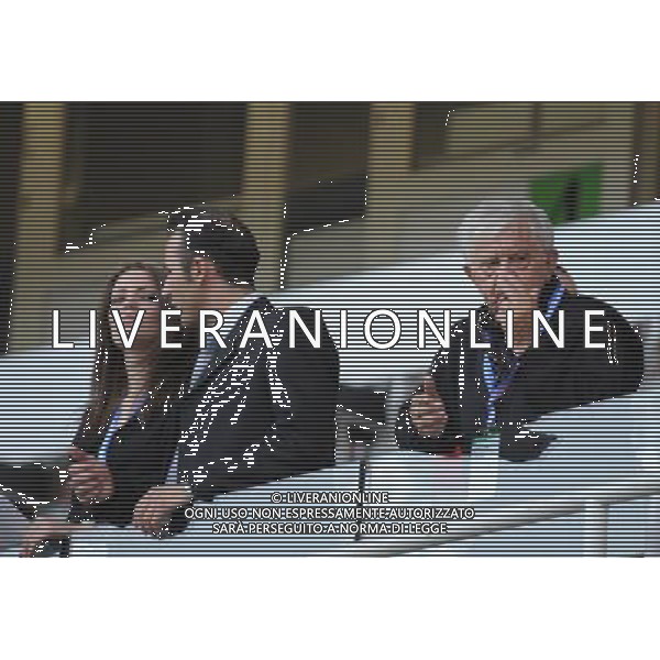 TORINO 18/5/2009 PARTITA DEL CUORE A FAVORE DEI TERREMOTATI D\' ABRUZZO NAZIONALE CANTANTI VS AMICI DI ALEX DEL PIERO NELLA FOTO DON ANTONIO MAZZI FOTO ROMANO/AG ALDO LIVERANI