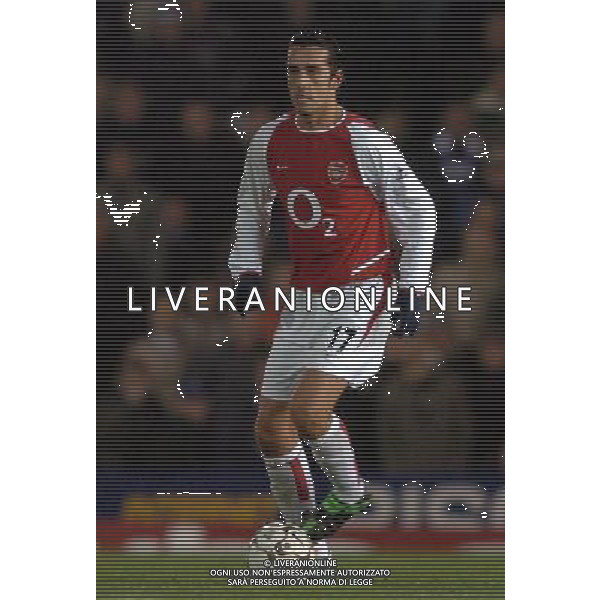 ARSENAL CALCIO 2003/2004 NELLA FOTO Edu ARSENAL CALCIO FOTO MARCELLO POZZETTI-AGENZIA ALDO LIVERANI