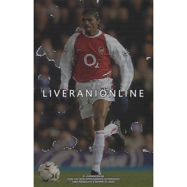 ARSENAL CALCIO 2003/2004 NELLA FOTO Kanu ARSENAL CALCIO FOTO MARCELLO POZZETTI-AGENZIA ALDO LIVERANI
