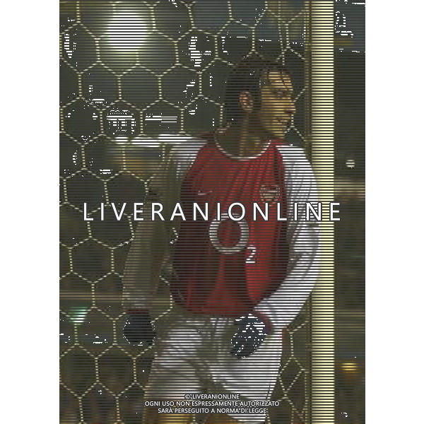 ARSENAL CALCIO 2003/2004 NELLA FOTO Robert Pires ARSENAL CALCIO FOTO MARCELLO POZZETTI-AGENZIA ALDO LIVERANI