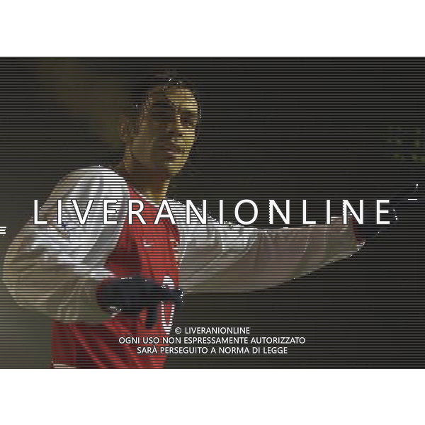 ARSENAL CALCIO 2003/2004 NELLA FOTO Robert Pires ARSENAL CALCIO FOTO MARCELLO POZZETTI-AGENZIA ALDO LIVERANI