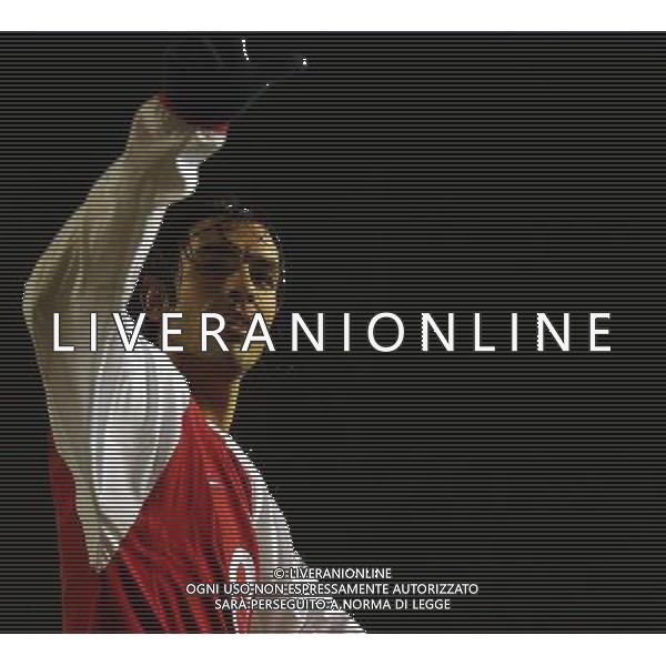 ARSENAL CALCIO 2003/2004 NELLA FOTO Robert Pires ARSENAL CALCIO FOTO MARCELLO POZZETTI-AGENZIA ALDO LIVERANI