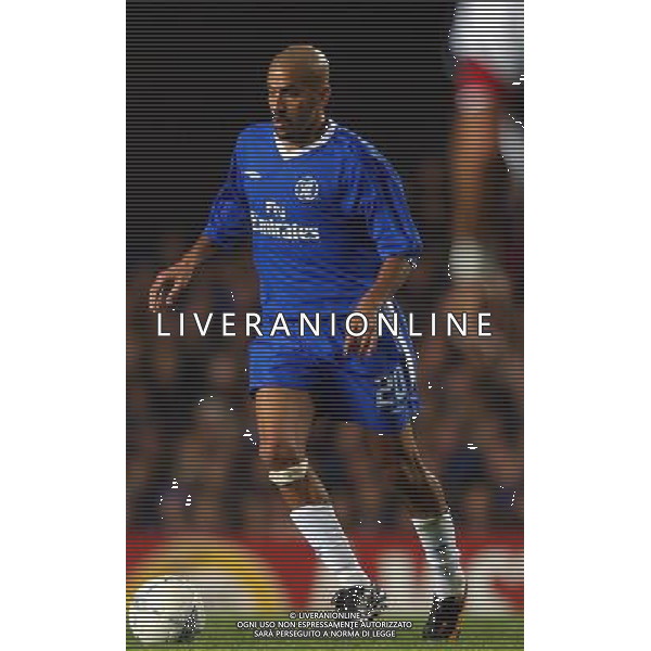 Photo: Javier Garcia IPS Photo Agency 22/10/2003 Chelsea v Lazio, UEFA Champions League, Stamford Bridge Juan Veron FOTO ALDO LIVERANI