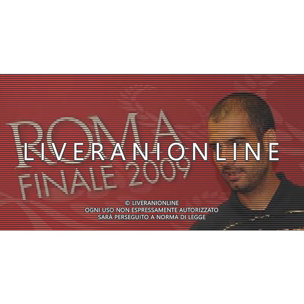Conferenza Stampa del Barcellona Calcio per la finale di Champions League - Roma 26/05/2009 nella foto guardiola ph vitez/Agenzia Aldo Liverani sas