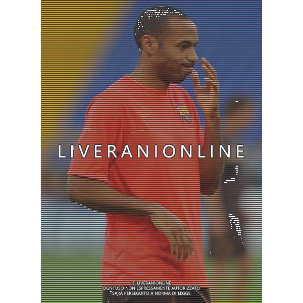 Allenamento del Barcellona Calcio per la finale di Champions League - Roma 26/05/2009 nella foto thierry henry ph vitez/Agenzia Aldo Liverani sas