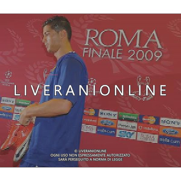 Conferenza Stampa del Manchester United Calcio per la finale di Champions League - Roma 26/05/2009 nella foto cristiano ronaldo ph vitez/Agenzia Aldo Liverani sas