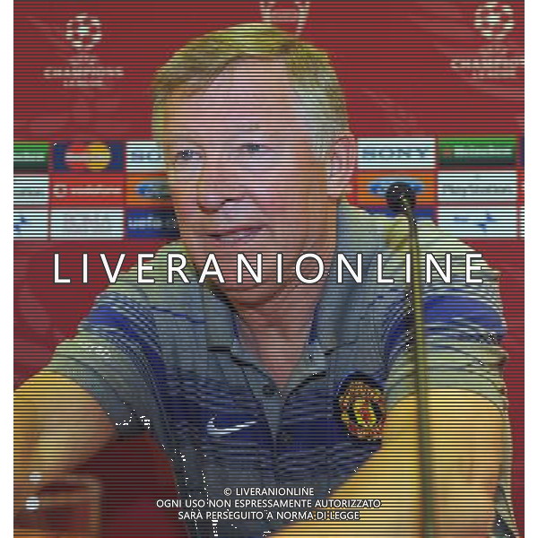 Conferenza Stampa del Manchester United Calcio per la finale di Champions League - Roma 26/05/2009 nella foto sir alex ferguson ph vitez/Agenzia Aldo Liverani sas