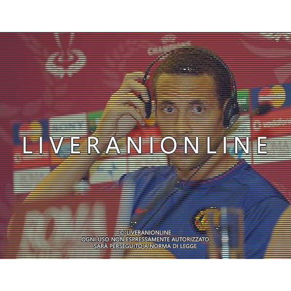 Conferenza Stampa del Manchester United Calcio per la finale di Champions League - Roma 26/05/2009 nella foto rio ferdinand ph vitez/Agenzia Aldo Liverani sas