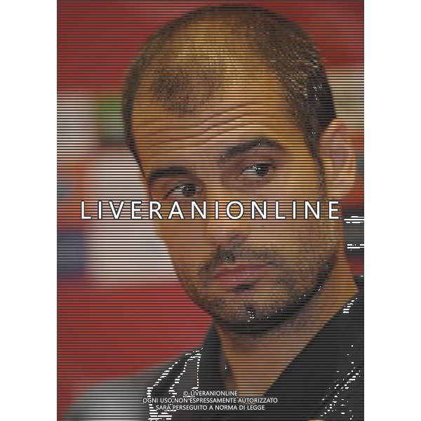 Roma - 26/05/2009 - Stadio Olimpico - Uefa Champions League Finale Roma 2009 - Conferenza stampa del Barcellona - nella foto: Josep GUARDIOLA ph. Corradetti / ag. Aldo LIiverani Sas