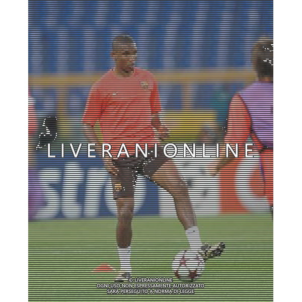 Roma - 26/05/2009 - Stadio Olimpico - Uefa Champions League Finale Roma 2009 - Allenamento del Barcellona - nella foto: Samuel ETO\'O ph. Corradetti / ag. Aldo LIiverani Sas