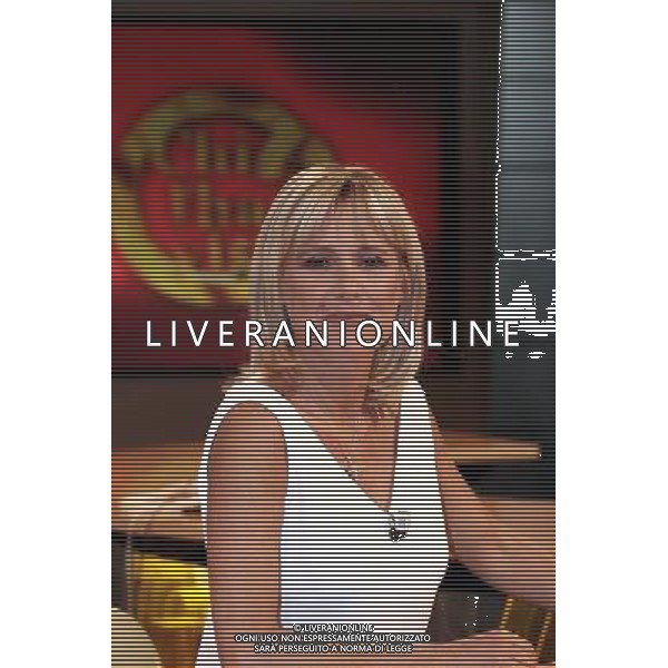 TRASMISSIONE TELEVISIVA\'CHI L\'HA VISTO\' 2005 NELLA FOTO FEDERICA SCIARELLI AG ALDO LIVERANI