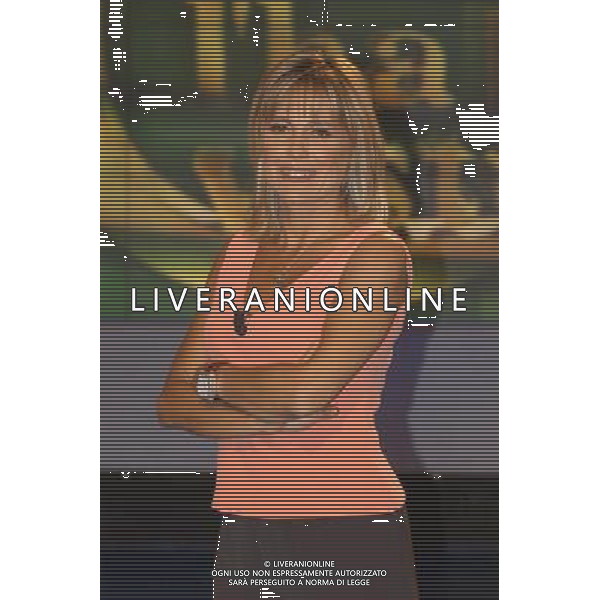 TRASMISSIONE TELEVISIVA\'CHI L\'HA VISTO\' 2004 NELLA FOTO FEDERICA SCIARELLI AG ALDO LIVERANI