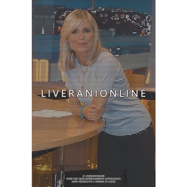 TRASMISSIONE TELEVISIVA\'CHI L\'HA VISTO\' 2004 NELLA FOTO FEDERICA SCIARELLI AG ALDO LIVERANI