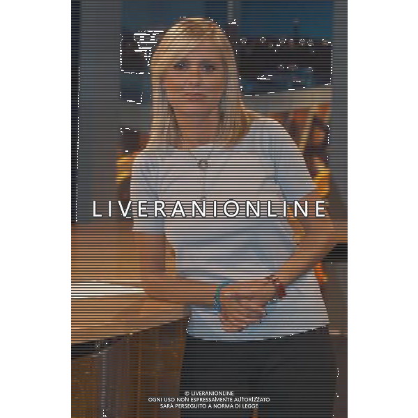 TRASMISSIONE TELEVISIVA\'CHI L\'HA VISTO\' 2004 NELLA FOTO FEDERICA SCIARELLI AG ALDO LIVERANI