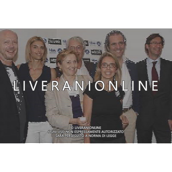 MILANO - TRIENNALE PRESENTAZIONE DELLA MOSTRA: \' FER FORGE\' - BATTITO DI HAITI\' NELLA FOTO: PAUL HAGGIS - MARTINA COLOMBARI - MARIOLINA MOIOLI - MARIAVITTORIA RAVA (Presidente Fondazione Francesca Rava) - DAVIDE RAMPELLO (Presidente Triennale di Milano) - GIOVANNI TERZI - - MARCO TRAVAGLIA ( Division Executive Manager Nestle\') © ANTONIO SORANO - AG. ALDO LIVERANI SAS