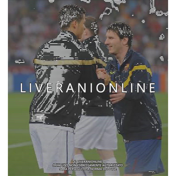 Champions League 2008/2009 Finale Roma - 27.05.2009 Barcellona-Manchester United Nella Foto: CRISTIANO RONALDO E LIONEL MESSI /Ph.Vitez-Ag. Aldo Liverani