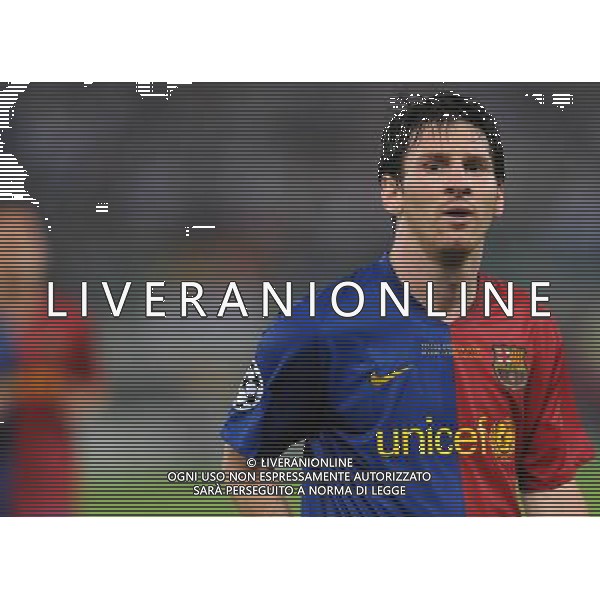 Champions League 2008/2009 Finale Roma - 27.05.2009 Barcellona-Manchester United Nella Foto: MESSI LIONEL /Ph.Vitez-Ag. Aldo Liverani
