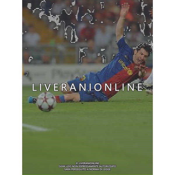 Champions League 2008/2009 Finale Roma - 27.05.2009 Barcellona-Manchester United Nella Foto:MESSI LIONEL /Ph.Vitez-Ag. Aldo Liverani