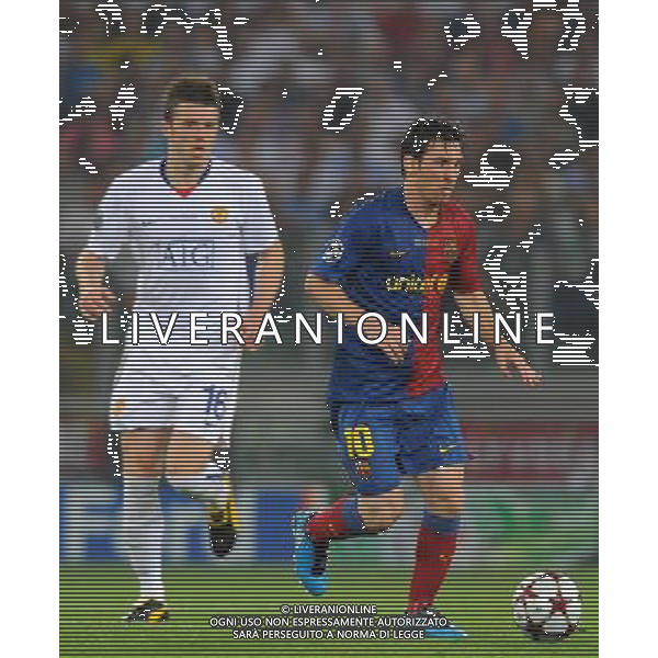 Champions League 2008/2009 Finale Roma - 27.05.2009 Barcellona-Manchester United Nella Foto:MESSI LIONEL /Ph.Vitez-Ag. Aldo Liverani