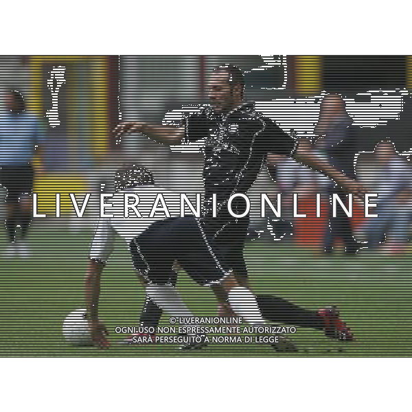 Partita del Fair Play Team a sostegno dell\' Associazione Sclerosi Multipla e Abruzzo nel Cuore allo Stadio Meazza di San Siro Milano 01/06/2009 nella foto max laudadio e alessandro fadini ©Luzzani/Agenzia Aldo Liverani Sas