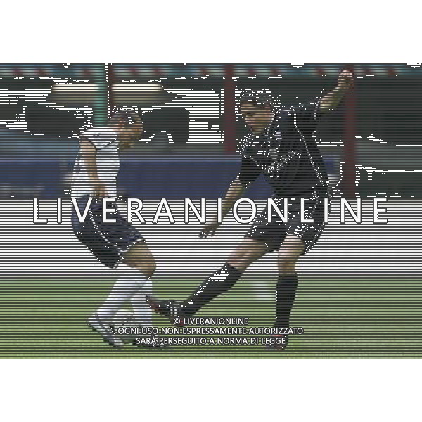 Milano 01-06-2009 partita di beneficenza allo stadio G. Meazza associazione nazionale calcio tv-fair play imprenditori nella foto paolo ligresti e moreno morello ph marco luzzani/ag aldo liverani s.a.s.