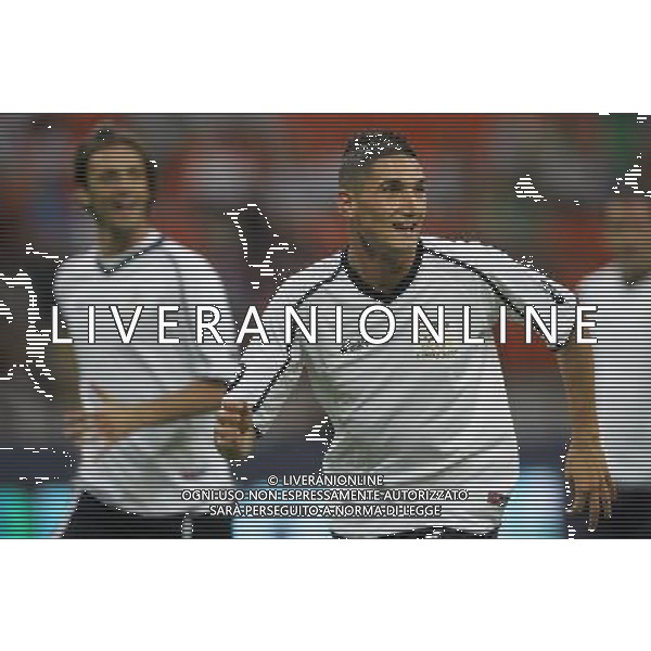 Milano 01-06-2009 partita di beneficenza allo stadio G. Meazza associazione nazionale calcio tv-fair play imprenditori nella foto federico macheda ph marco luzzani/ag aldo liverani s.a.s.