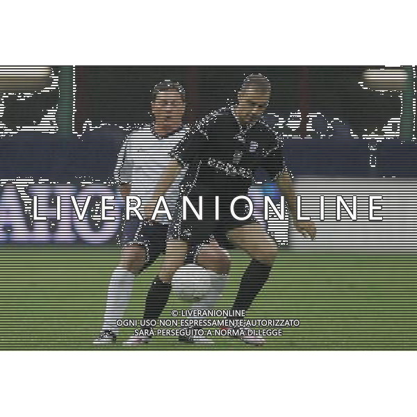 Milano 01-06-2009 partita di beneficenza allo stadio G. Meazza associazione nazionale calcio tv-fair play imprenditori nella foto emanuele pellicano\' e daniele battaglia ph marco luzzani/ag aldo liverani s.a.s.