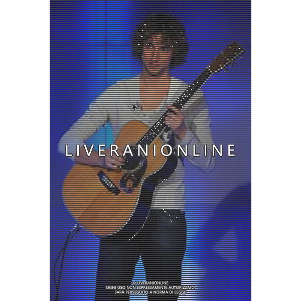MILANO 31/5/2009 STUDI RAI DI CORSO SEMPIONE ULTIMA PUNTATA DELLA TRASMISSIONE TELEVISIVA: -CHE TEMPO CHE FA- NELLA FOTO GIOVANNI BAGLIONI FIGLIO DI CLAUDIO FOTO ROMANO/AG ALDO LIVERANI