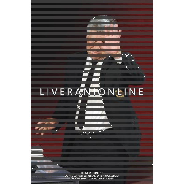 MILANO 31/5/2009 STUDI RAI DI CORSO SEMPIONE ULTIMA PUNTATA DELLA TRASMISSIONE TELEVISIVA: -CHE TEMPO CHE FA- NELLA FOTO CARLO ANCELOTTI FOTO ROMANO/AG ALDO LIVERANI