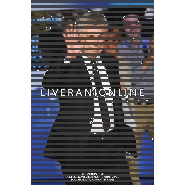 MILANO 31/5/2009 STUDI RAI DI CORSO SEMPIONE ULTIMA PUNTATA DELLA TRASMISSIONE TELEVISIVA: -CHE TEMPO CHE FA- NELLA FOTO CARLO ANCELOTTI FOTO ROMANO/AG ALDO LIVERANI