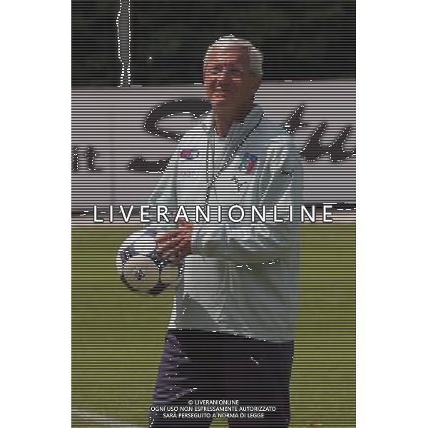 COVERCIANO, 3 GIUGNO 2009 RADUNO DELLA NAZIONALE ITALIANA DI CALCIO NELLA FOTO: MARCELLO LIPPI FOTO AG. A. LIVERANI SAS