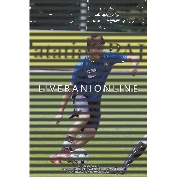 COVERCIANO, 3 GIUGNO 2009 RADUNO DELLA NAZIONALE ITALIANA DI CALCIO NELLA FOTO: DAVIDE SANTON FOTO AG. A. LIVERANI SAS