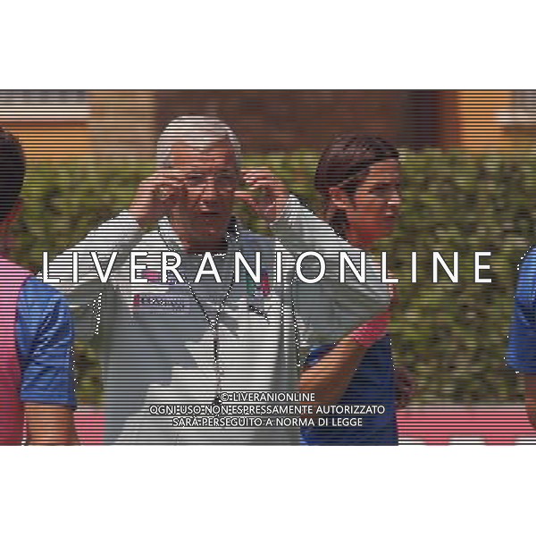 COVERCIANO, 3 GIUGNO 2009 RADUNO DELLA NAZIONALE ITALIANA DI CALCIO NELLA FOTO: MARCELLO LIPPI E MARCO BIAGIANTI FOTO AG. A. LIVERANI SAS