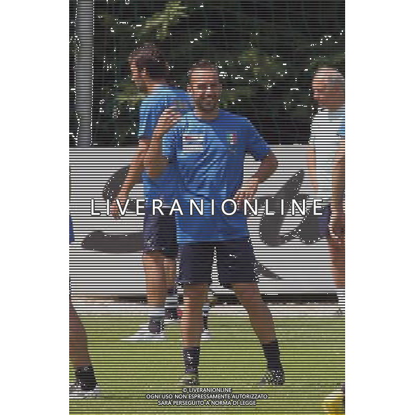 COVERCIANO, 3 GIUGNO 2009 RADUNO DELLA NAZIONALE ITALIANA DI CALCIO NELLA FOTO: GIUSEPPE MASCARA FOTO AG. A. LIVERANI SAS