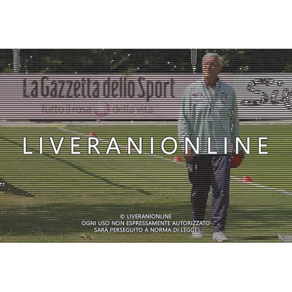 COVERCIANO, 3 GIUGNO 2009 RADUNO DELLA NAZIONALE ITALIANA DI CALCIO NELLA FOTO: MARCELLO LIPPI FOTO AG. A. LIVERANI SAS