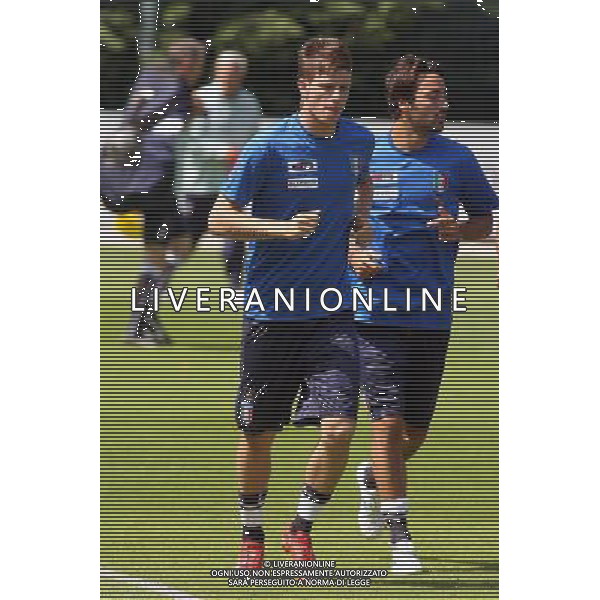 COVERCIANO, 3 GIUGNO 2009 RADUNO DELLA NAZIONALE ITALIANA DI CALCIO NELLA FOTO: DAVIDE SANTON FOTO AG. A. LIVERANI SAS