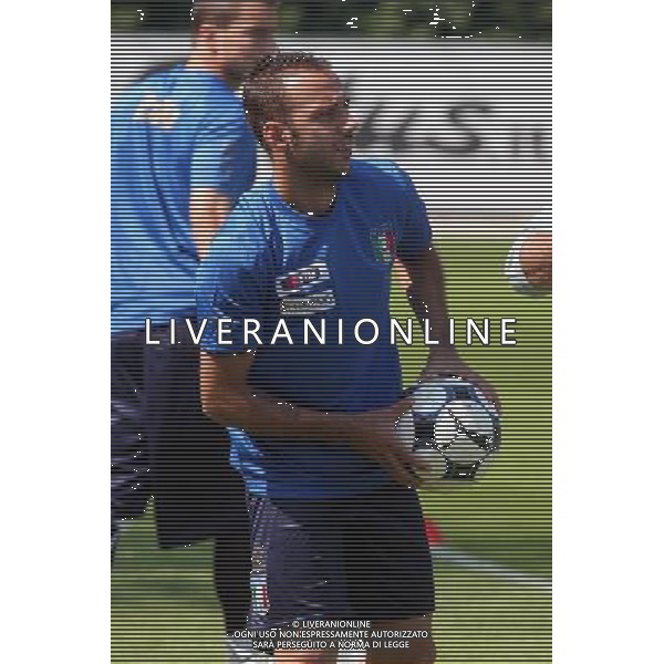 COVERCIANO, 3 GIUGNO 2009 RADUNO DELLA NAZIONALE ITALIANA DI CALCIO NELLA FOTO: GIUSEPPE MASCARA FOTO AG. A. LIVERANI SAS