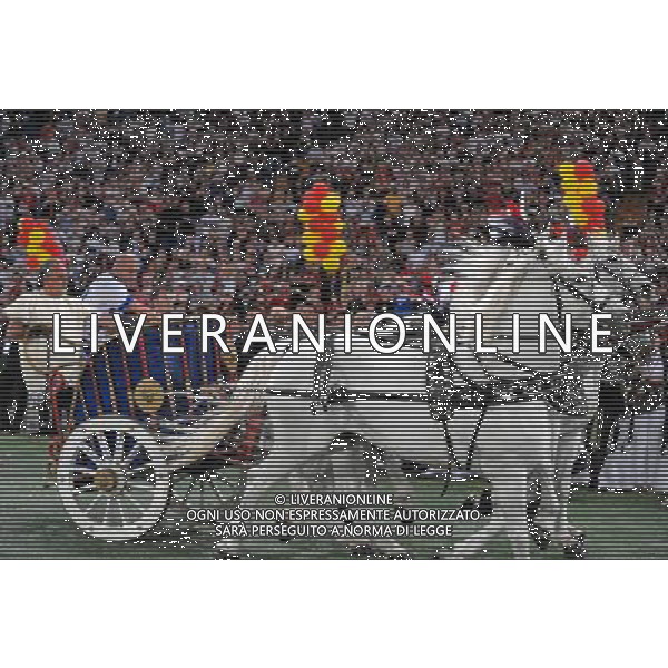 Roma - 05/06/2009 - Stadio Olimpico - Partita di addio al calcio giocato di Vincent Candela - Roma Campione d\'Italia 2000/2001 vs Francia Campione del mondo 1998 - nella foto: zinedine zidane ph. Corradetti / ag. Aldo Liverani Sas 