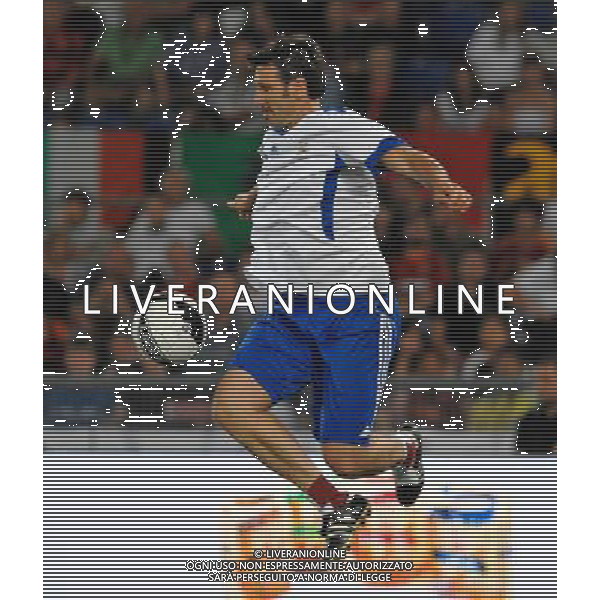 Roma - 05/06/2009 - Stadio Olimpico - Partita di addio al calcio giocato di Vincent Candela - Roma Campione d\'Italia 2000/2001 vs Francia Campione del mondo 1998 - nella foto: vincent Candela ph. Corradetti / ag. Aldo Liverani Sas 