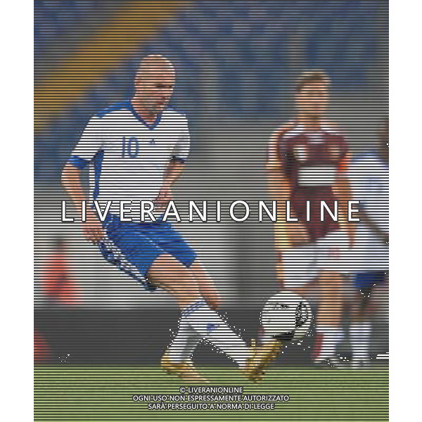 Roma - 05/06/2009 - Stadio Olimpico - Partita di addio al calcio giocato di Vincent Candela - Roma Campione d\'Italia 2000/2001 vs Francia Campione del mondo 1998 - nella foto: ZIDANE ph. Corradetti / ag. Aldo Liverani Sas 