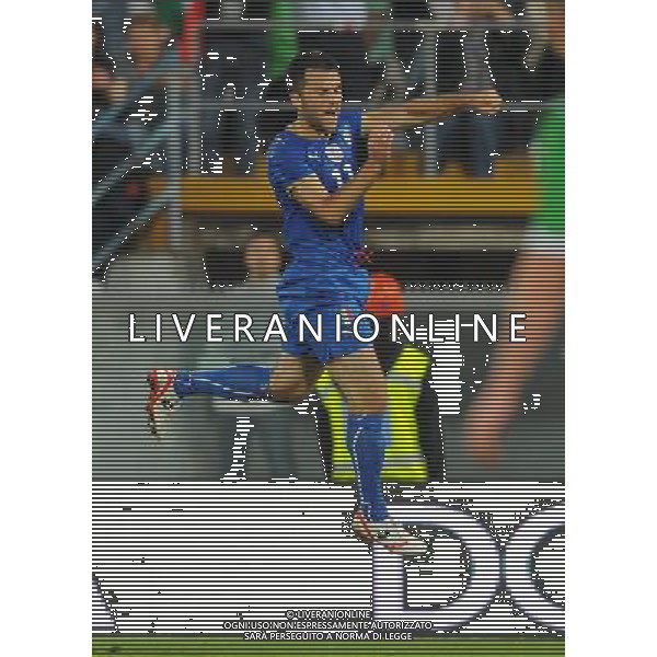 Preparazione alla Conferedation Cup Sud Africa 2009 Pisa - 06.06.2009 Italia-Irlanda del Nord Nella Foto: ESULTANZA DOPO IL GOL DI GIUSEPPE ROSSI /Ph.Vitez-Ag. Aldo Liverani