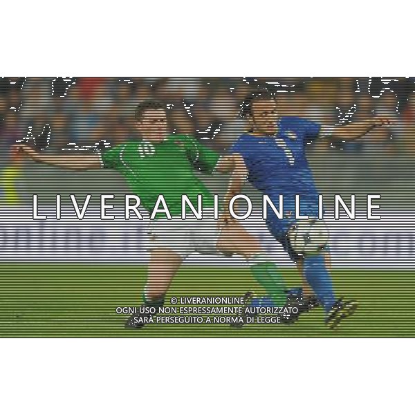 Preparazione alla Conferedation Cup Sud Africa 2009 Pisa - 06.06.2009 Italia-Irlanda del Nord Nella Foto: GIAMPAOLO PAZZINI-EVANS /Ph.Vitez-Ag. Aldo Liverani