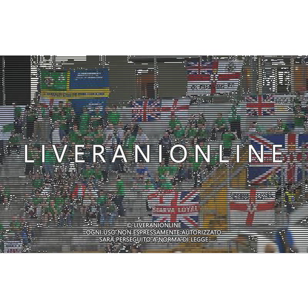 Preparazione alla Conferedation Cup Sud Africa 2009 Pisa - 06.06.2009 Italia-Irlanda del Nord Nella Foto:TIFOSI IRLANDA DEL NORD /Ph.Vitez-Ag. Aldo Liverani