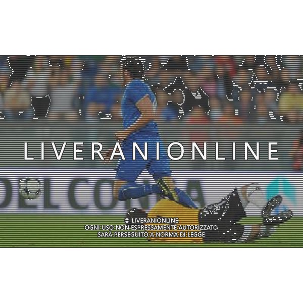 Preparazione alla Conferedation Cup Sud Africa 2009 Pisa - 06.06.2009 Italia-Irlanda del Nord Nella Foto:FALLO DEL RIGORE SU PAZZINI /Ph.Vitez-Ag. Aldo Liverani